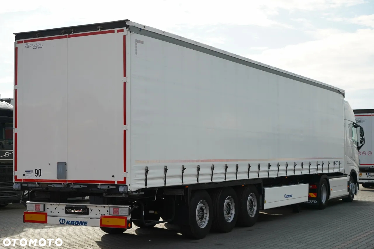 Volvo FH 500 / XXL / 2024 / KLIMA POSTOJOWA  / SKÓRY / I-SHIFT + KRONE FIRANKA / 2024 ROK / KOSZ NA PALETY / 2 OSIE PODNOSZONE / MAŁO UŻYWANA / SPROWADZONA - 4