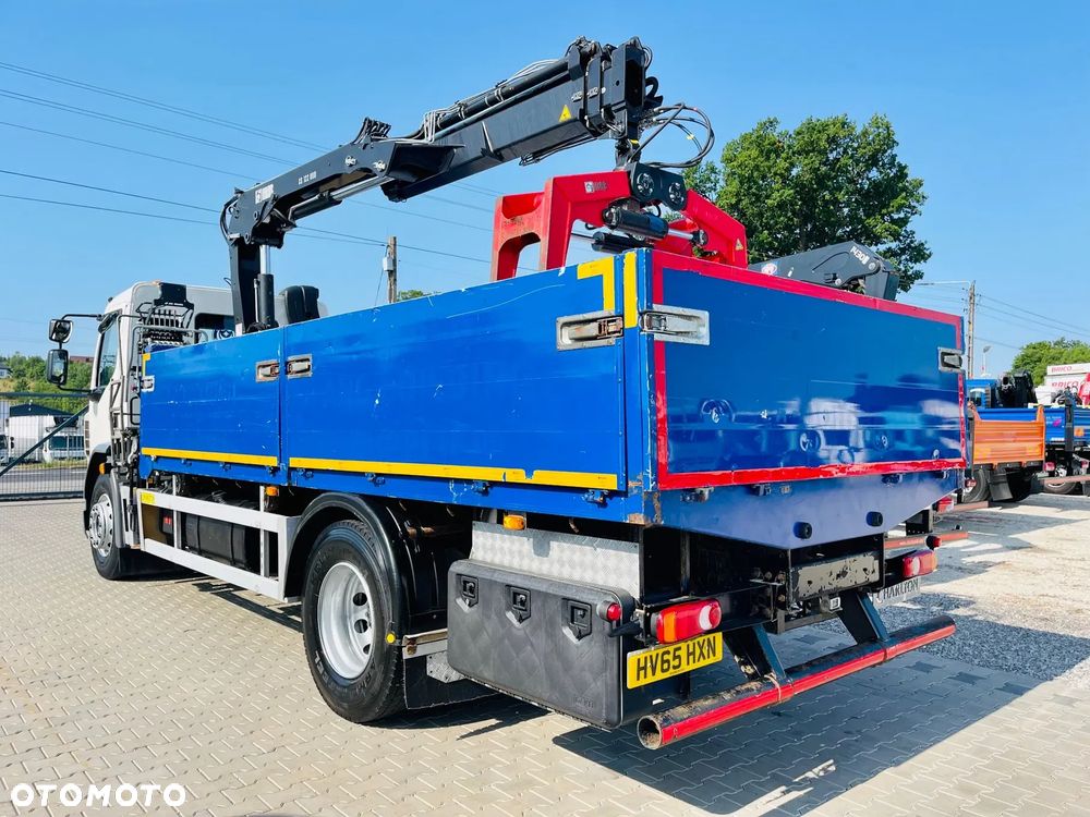 DAF CF LF 18.250 Euro 6 skrzyniowy + HDS HIAB 122 // 4x2 // manual // klima // resor // Anglik !!! // kran Krane żuraw dzwig - 12