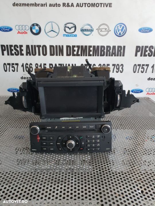 Navigatie Modul Display Navigatie Radio Cd Citroen C6 Model 2006-2012 - 1