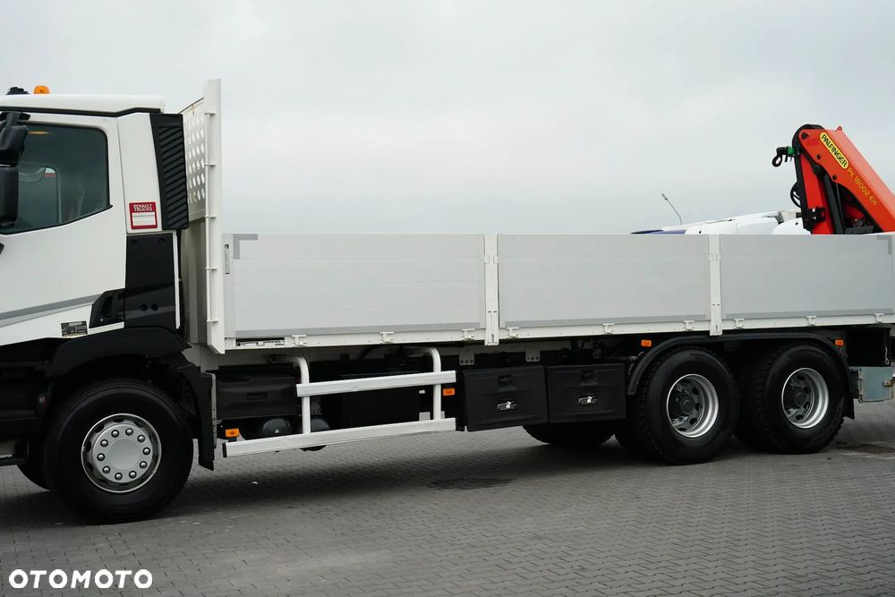 Renault C 380 / 6 X 4 / SKRZYNIOWY + HDS / PALFINGER PK 18002 / PILOT / ROTATOR - 15