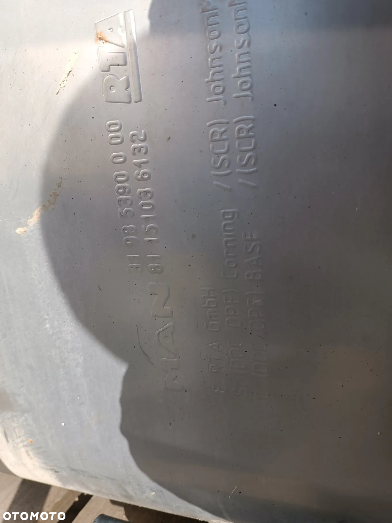 man tgx tgs tłumik katalizatpor dpf 81151036132 81151036125 - 4