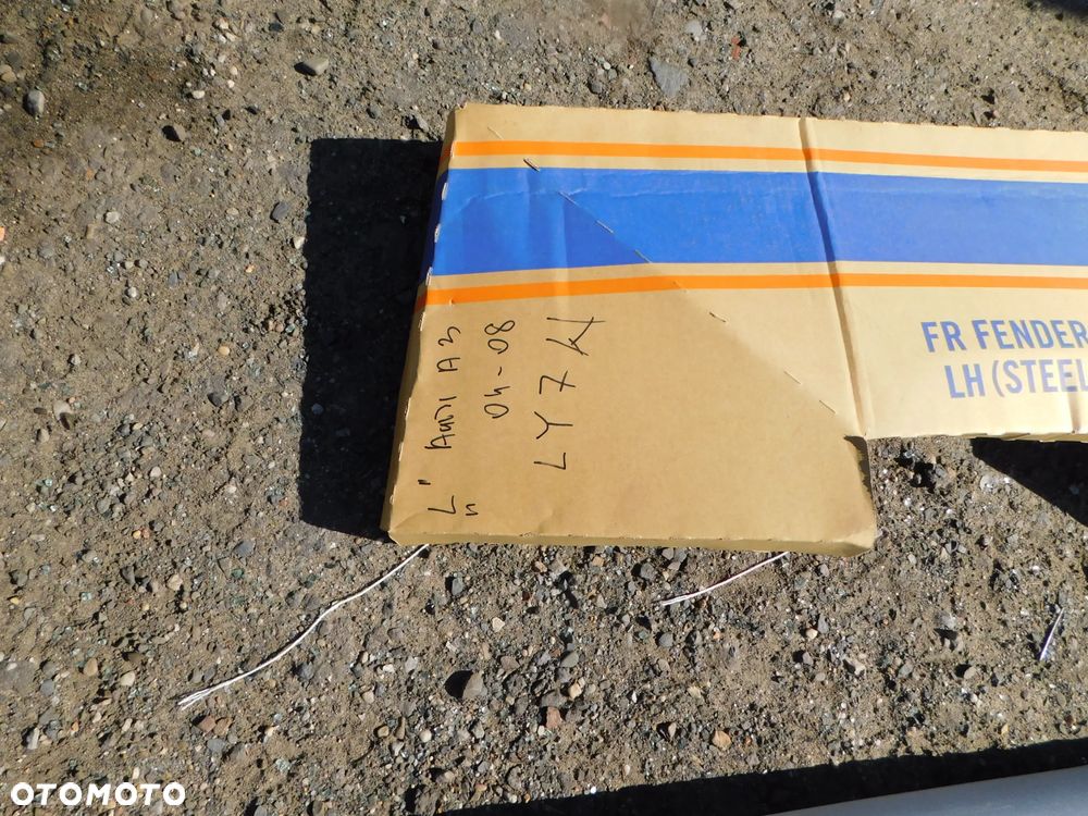 audi A3 8P błotnik lewy kolor LY7W NOWY  WYSYŁKA - 4