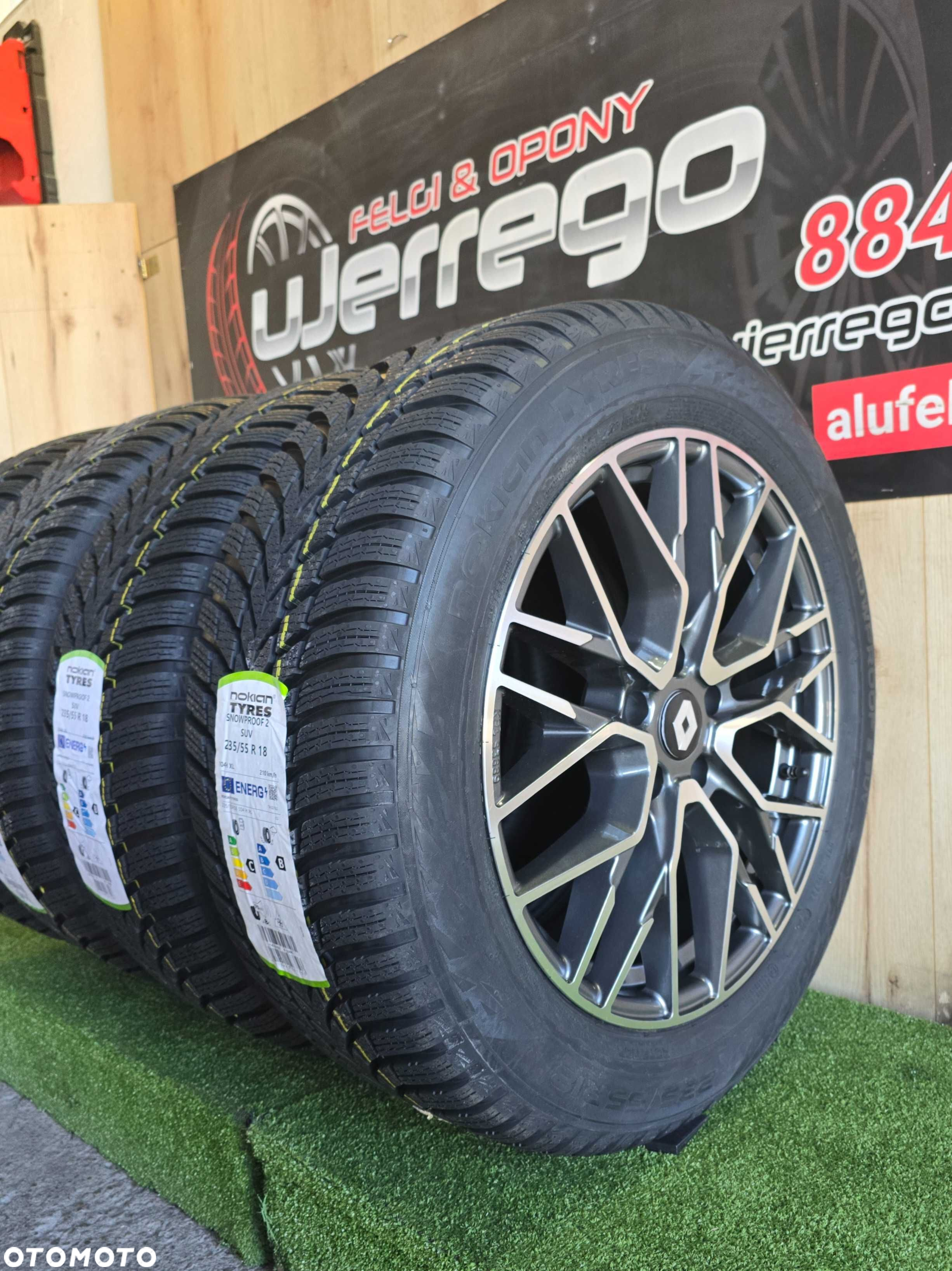 Koła Zimowe RENAULT AUSTRAL 18x5x114,3 Nokian SnowProof2 235/55/R18 - 8