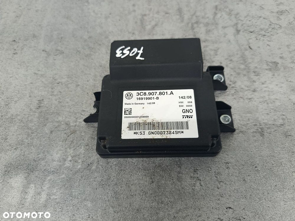MODUŁ HAMULCA RĘCZNEGO VW PASSAT B6 3C8907801A 16919901-B  TRW 1.4 TSI - 1