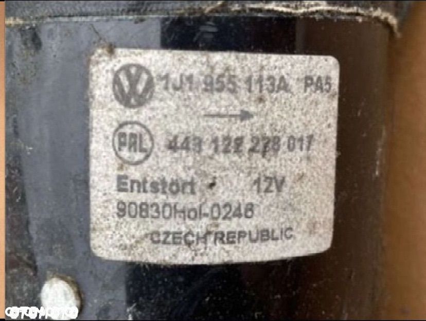 1J1955113A Mechanizm silniczek wycieraczek audi a3 8L - 3