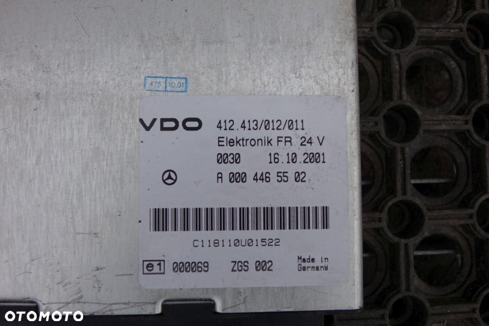 STEROWNIK VDO FR MERCEDES ATEGO A0004465502 - 4