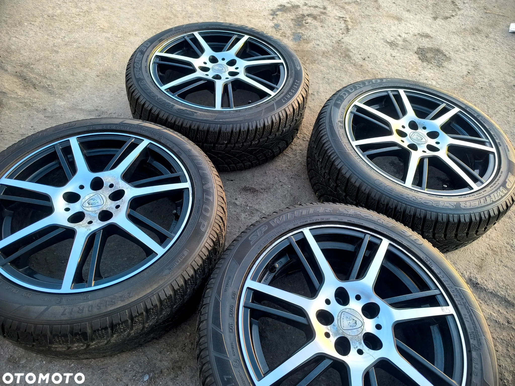 5x112 Alufelgi Felgi Aluminiowe 17 Koła Zimowe Zima Audi A4 B5 B6 B7 B8 A6 C5 C6 Q2 TT VW PASSAT B5 B6 B7 B8 SHARAN II 2 SEAT EXEO ALHAMBRA II 2 SKODA SUPERB YETI 6mm Legnica ALU-RAD 225/50 MERCEDES - 4