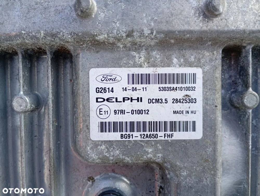Sterownik Silnika Komputer Ford Galaxy MK3 Lift 2.0 TDCI BG91-12A650-FHF - 4