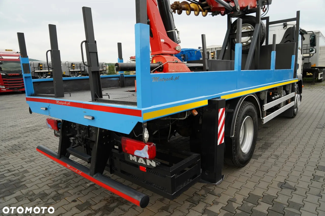 MAN TGM 15 .290 / HDS HC 190 + WIERTŁO 2 mb / WIERTNICA / STEROWANIE RADIOWE / EURO 6 /  MANUAL / 2019 ROK - 17