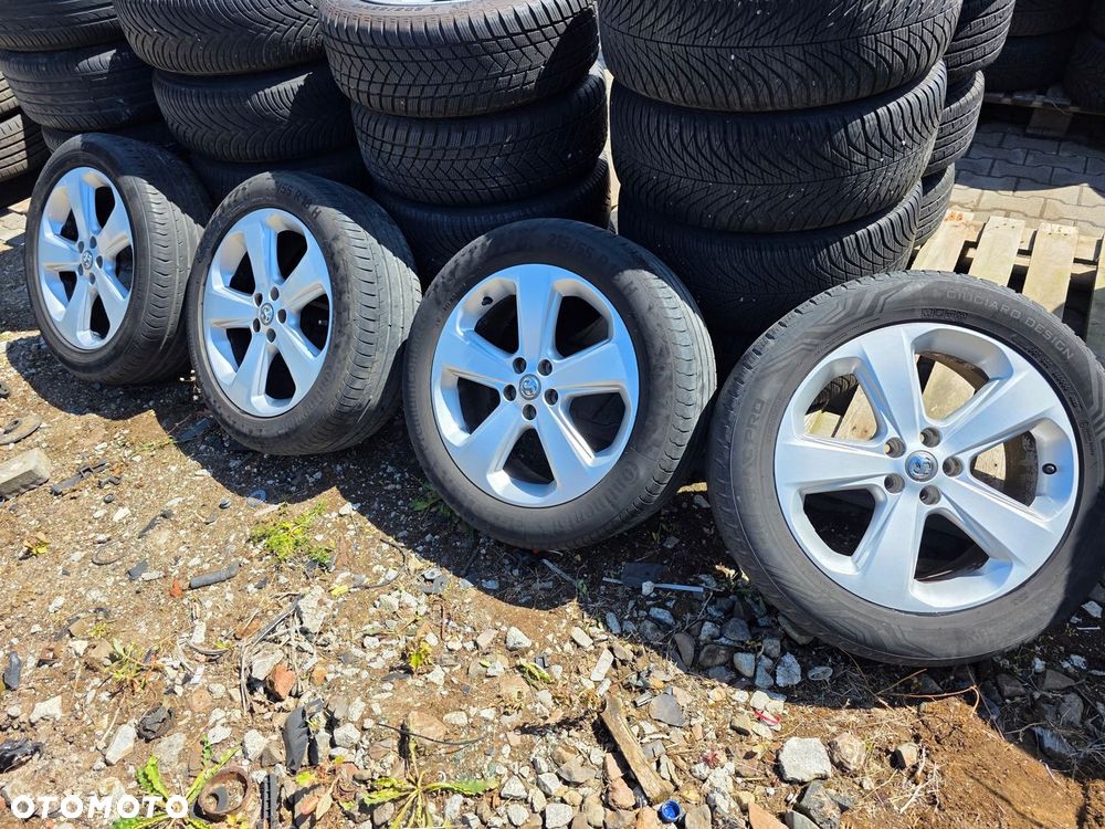OPEL MOKKA FELGI ALUMINIOWE 5x105 r.18 KOMPLET CZUJNIKI TPMS - 1