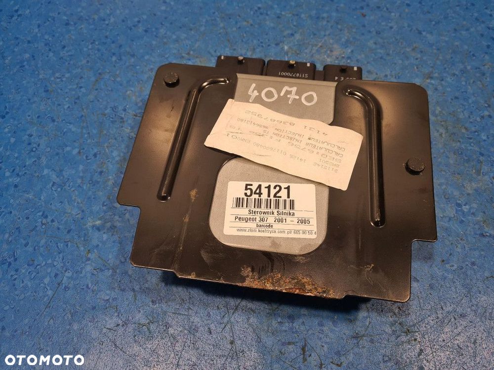 PEUGEOT 307 2.0 HDI  STEROWNIK SILNIKA 5WS40029N-T - 8