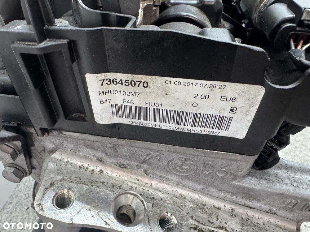kompletny silnik bmw x1 f48 2015-2018 2.0 d b47c20a x-drive 2017 118tys km - 7