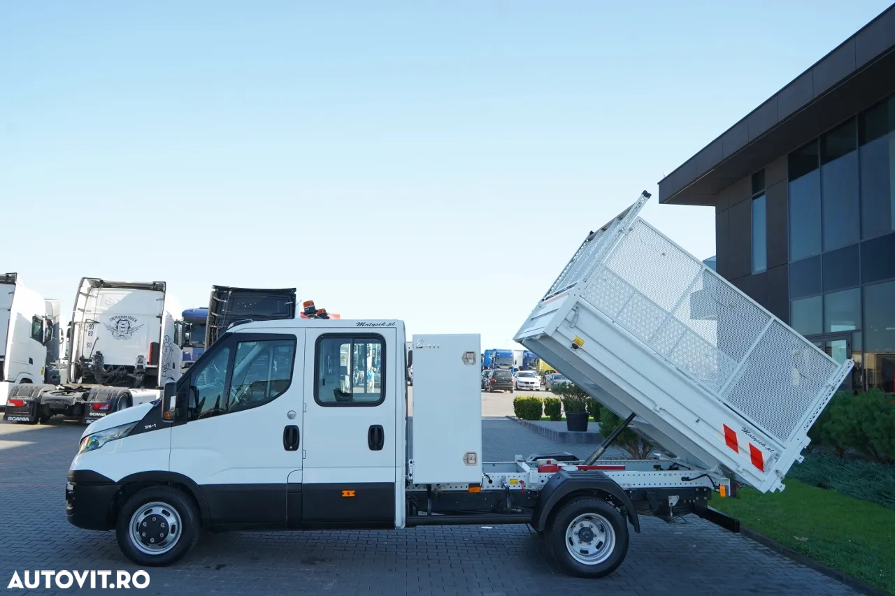 Iveco DAILY 35-140 / CAMION CU OPȚIUNI / BASCULATOR / DUBLU / TRUSA DE SCULE / IMPORTAT / CONTRACT POST-SERVICE - 5