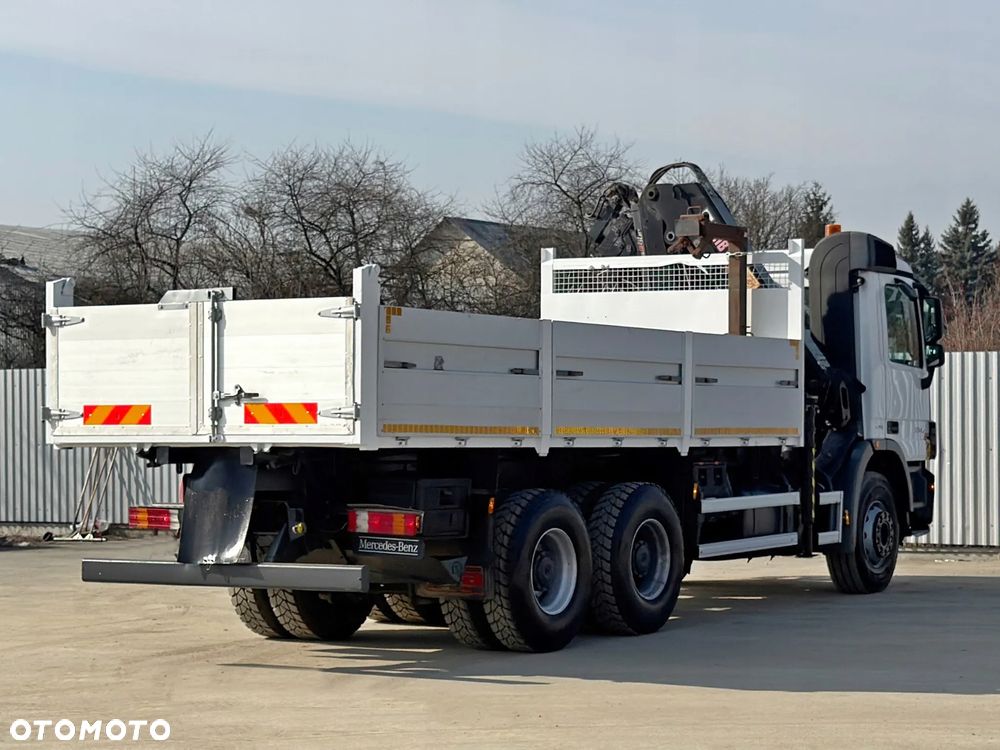Mercedes-Benz ACTROS 2641 * WYWROTKA 6,00 m * HIAB 166 D S - 4 HIDUO + PILOT - 7