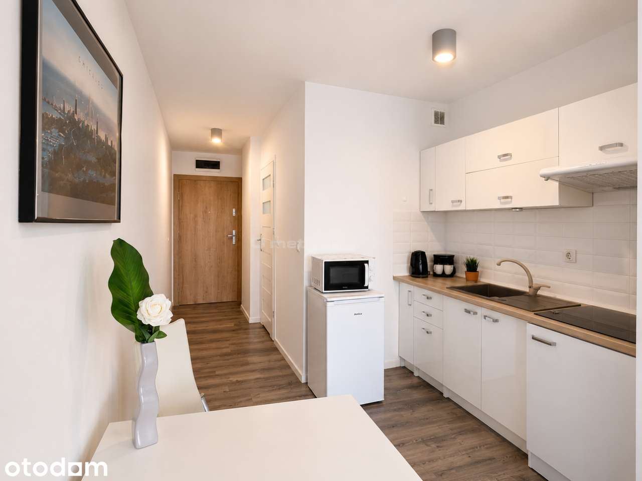 Nowoczesny, kompaktowy i wyposażony apartament.