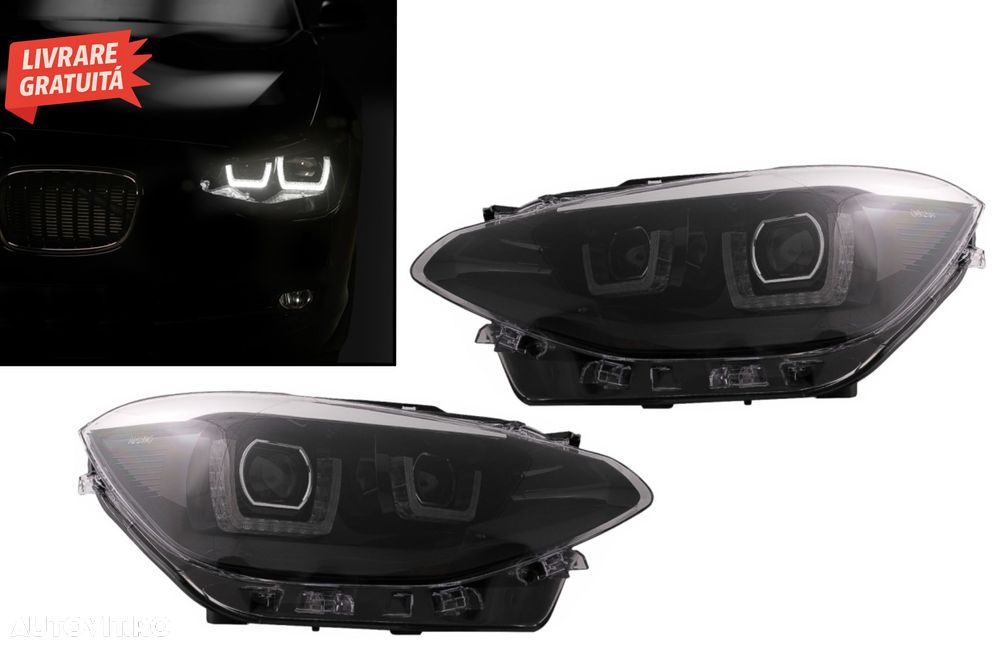 Faruri Osram LED DRL BMW 1 Series F20 F21 (06.2011-03.2015) Crom- livrare gratuita - 17