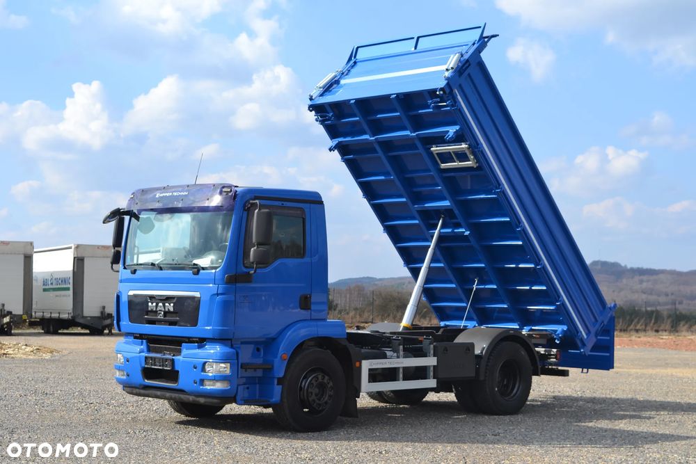 MAN TGM 18.290 18.340 Nowy 3-stronny WYWROT Kiper Wywrotka Manual Klima Blokada mostu TGL Axor Antos TGS - 2