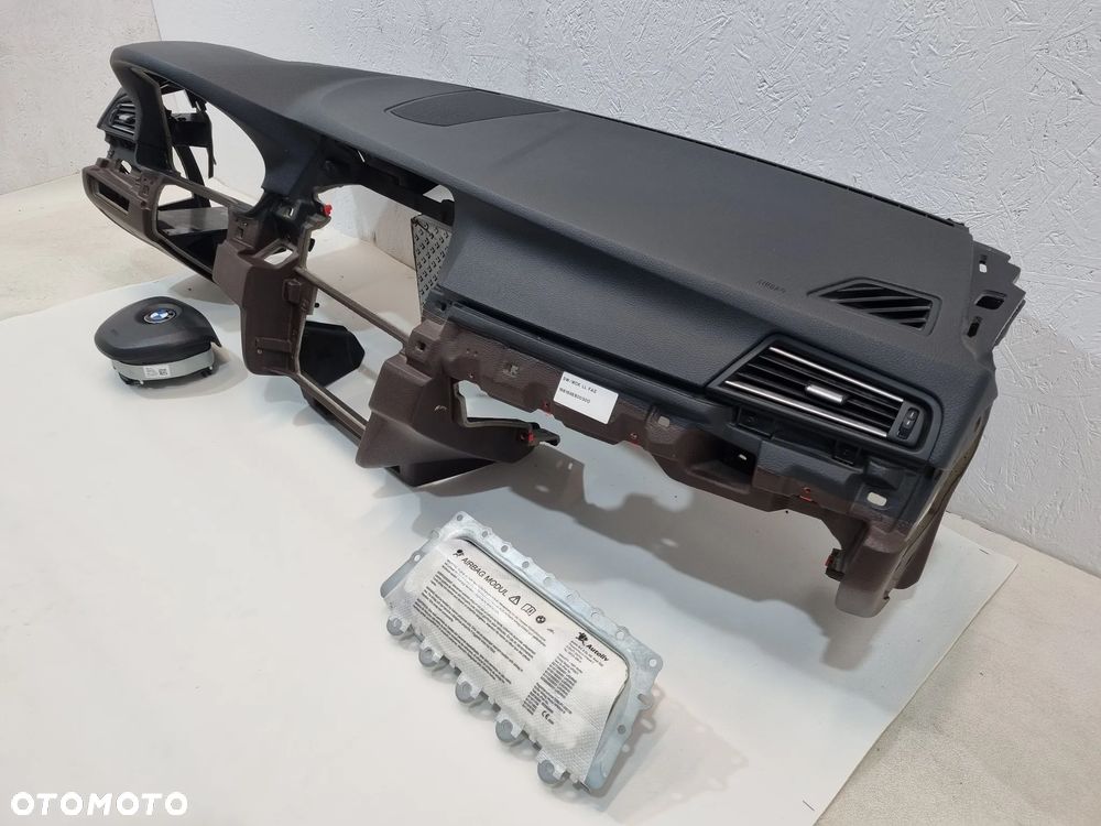 BMW F10 F11 KONSOLA DESKA ROZDZIELCZA HEAD-UP ORYGINAŁ AIRBAG - 4