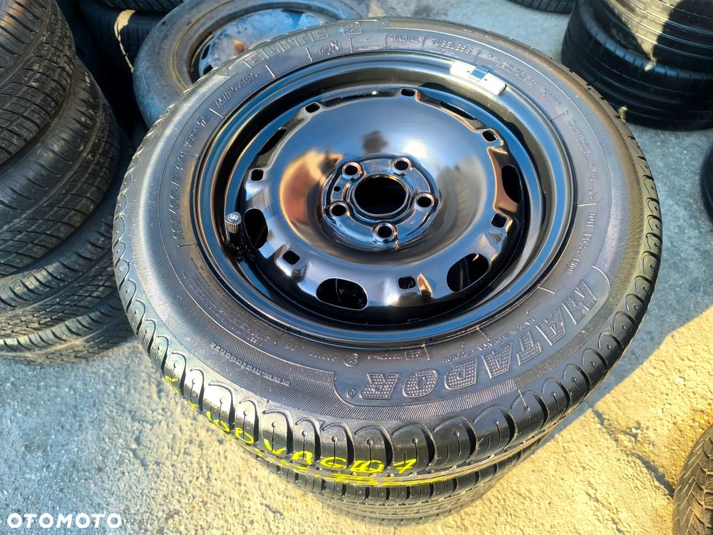 5x100 Felgi Stalowe Stal 14 Koła Letnie Lato SKODA FABIA PRAKTIK ROOMSTER RAPID SEAT IBIZA CORDOBA TOLEDO IV 4 VW FOX POLO Legnica ALU-RAD 185/60 7,5mm - 1