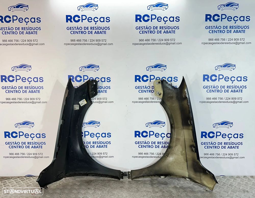 .Guardalamas Frente Frontal Esquerdo Original VW Volkswagen Passat B7 Facelift  2010 - 2015 - 9