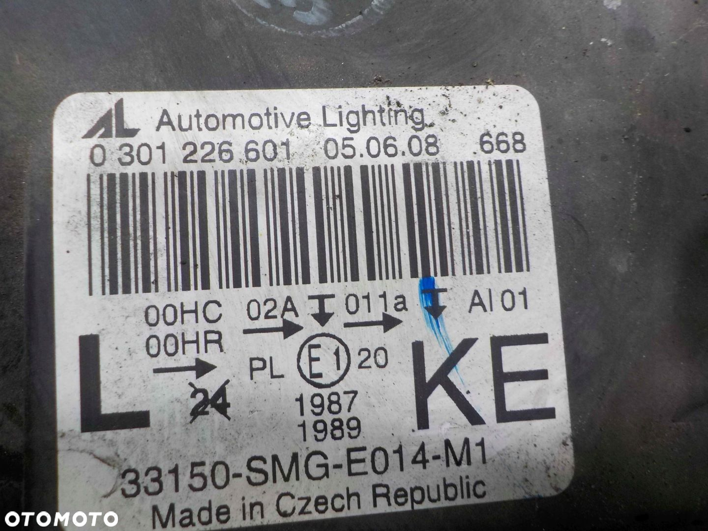 HONDA CIVIC VIII UFO 08r lampa lewa przod 33150-SMG-E014-M1 - 4