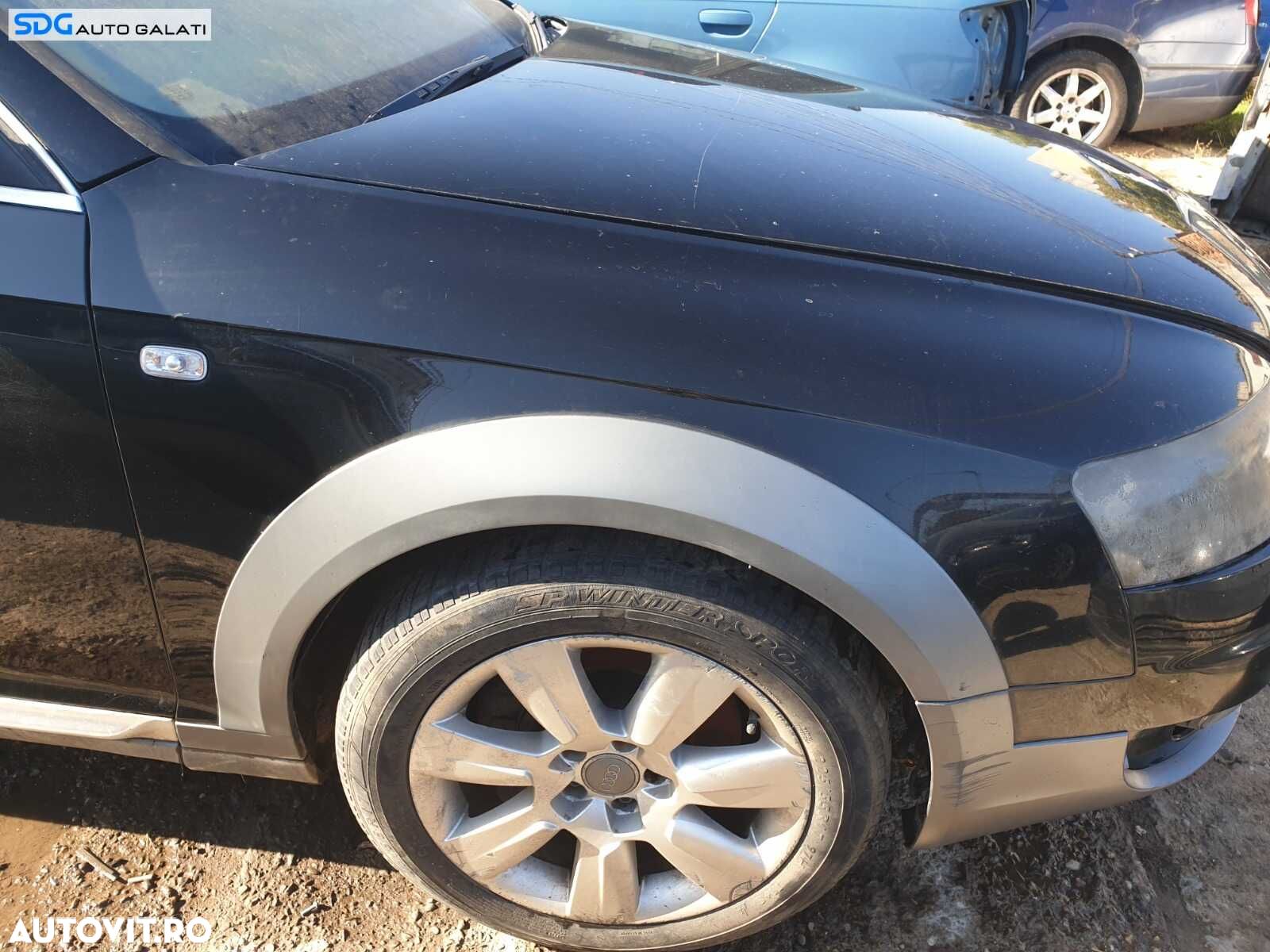Aripa Dreapta Fata cu Bandou Audi A6 C6 Allroad NFL Non Facelift 2004 - 2008 Culoare LY9B [C9784] - 1