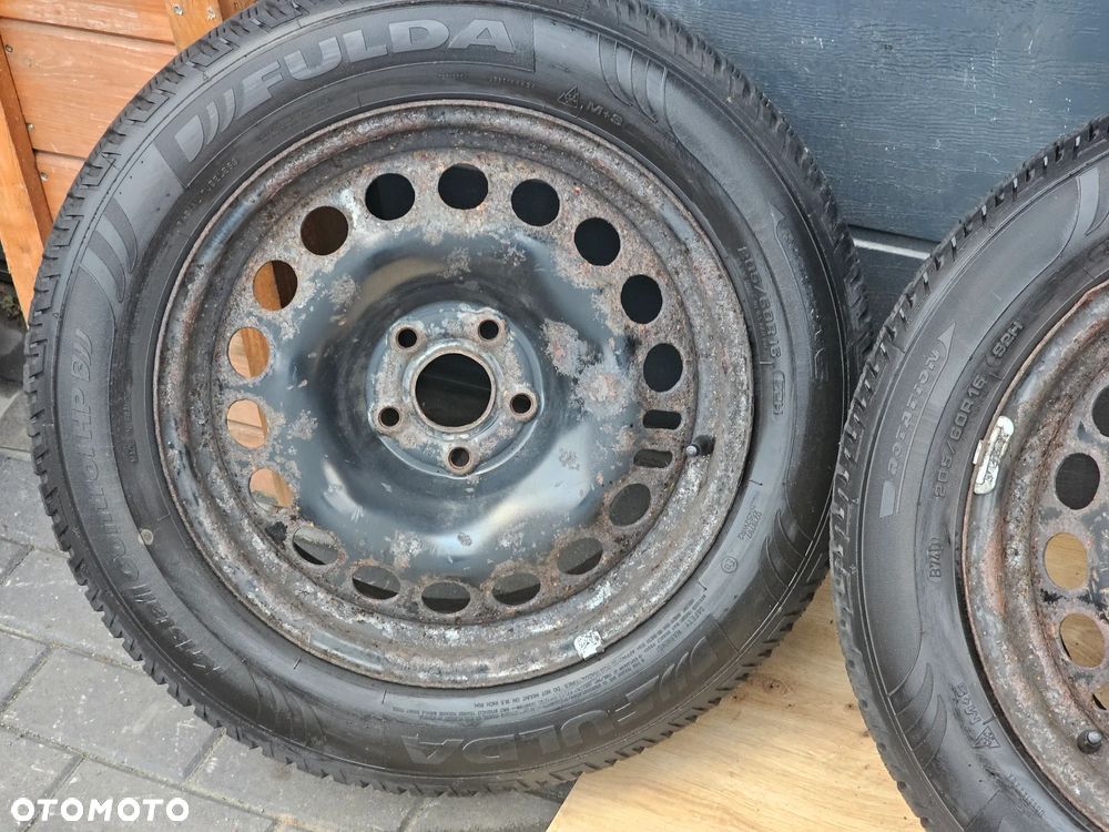 KOŁA FELGI STALOWE OPONY ZIMOWE 205/60 R 16 OPEL ASTRA J K MOKKA 5x105 ET39 - 6