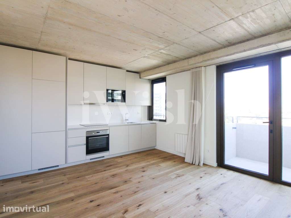 Apartamento T1+1 Novo para Arrendamento | Flower Tower | Leça da Pa... - Grande imagem: 2/15
