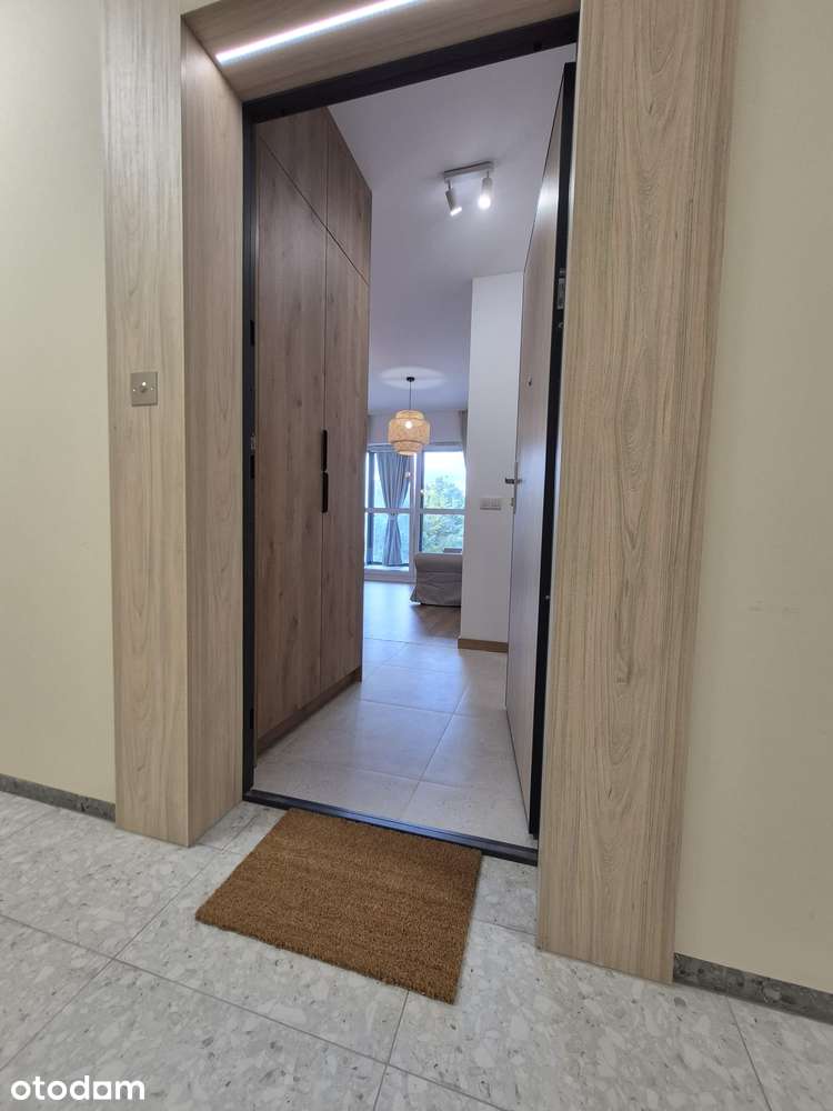 Wynajmę nowe, ładne mieszkanie z loggią i balkonem - 2 pokoje, 32m2