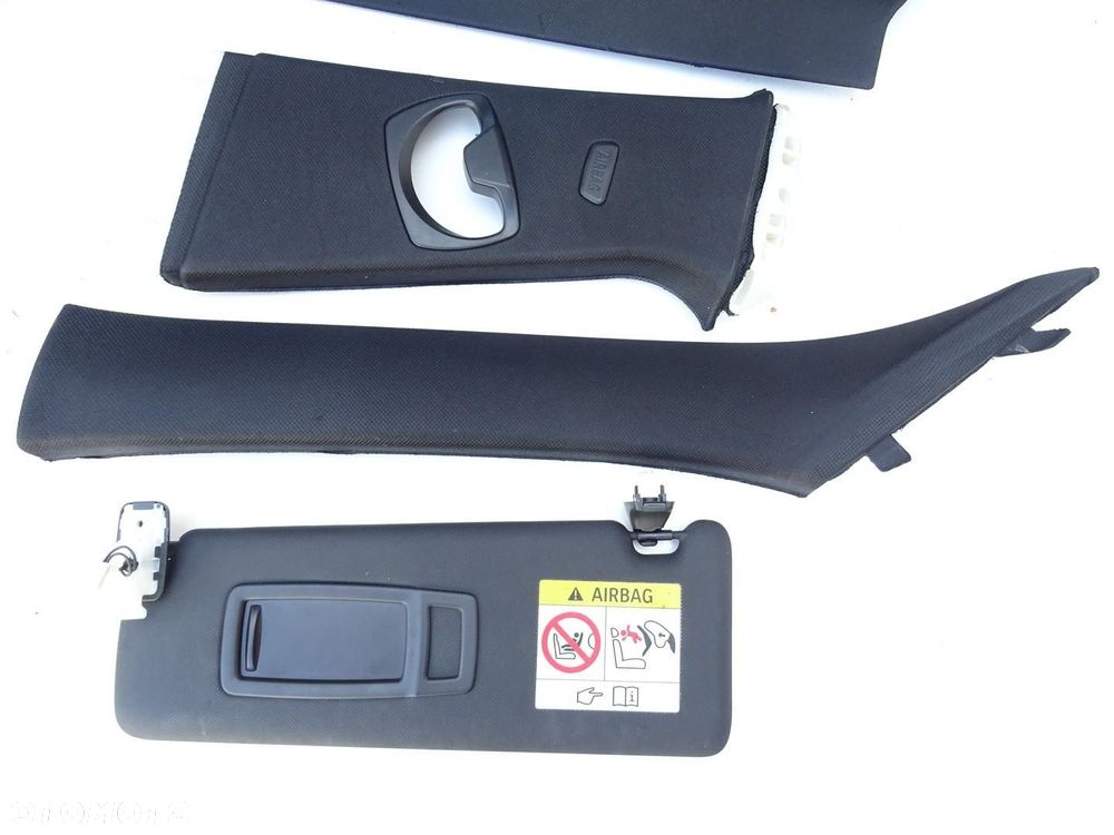 PODSUFITKA KOMPLETNA + OSPRZĘT CZARNA M-PAKIET 7846236 BMW F30 - 12