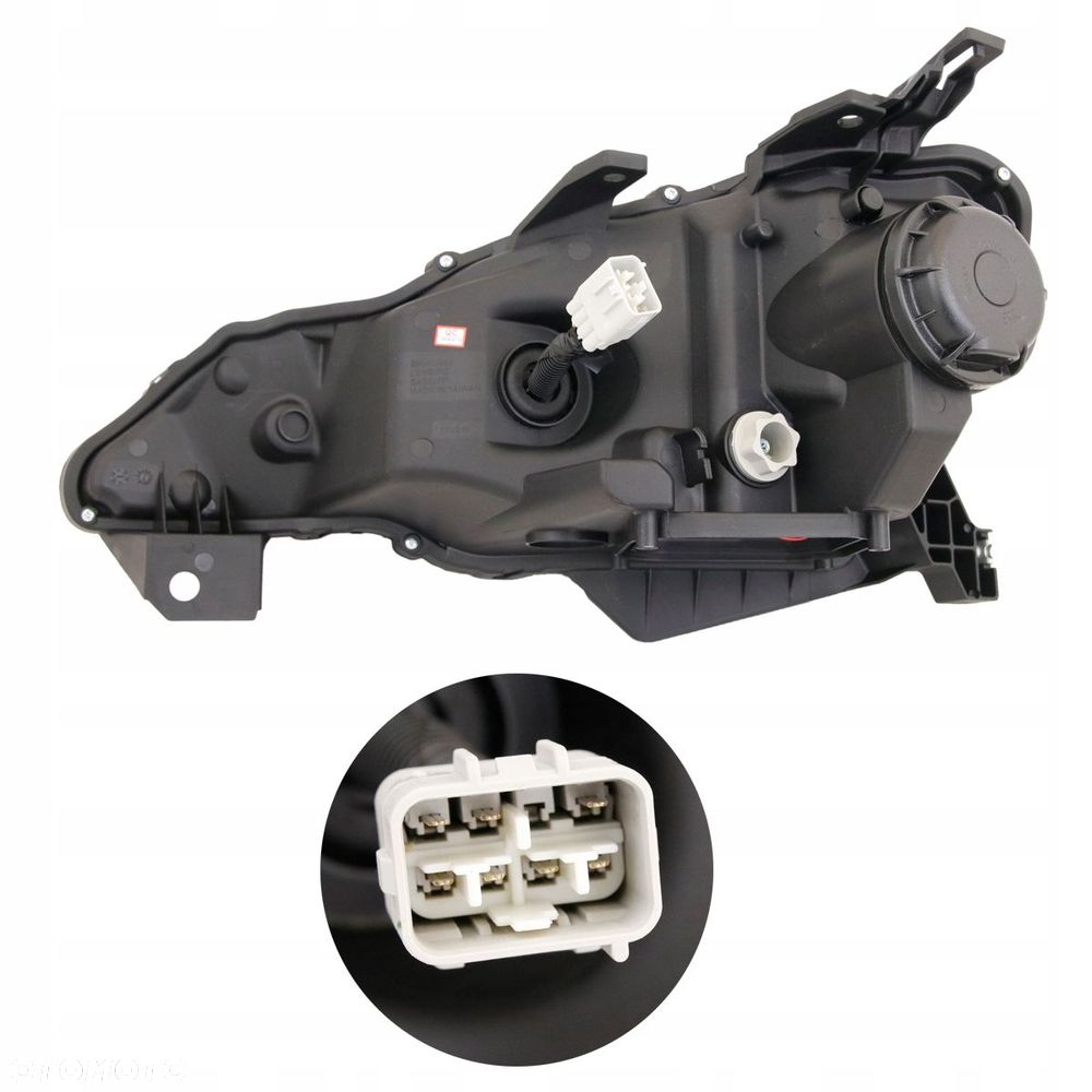 reflektory lampy kpl led neon tuning black toyota gt86 gt-86 frz brz 2012- - 9