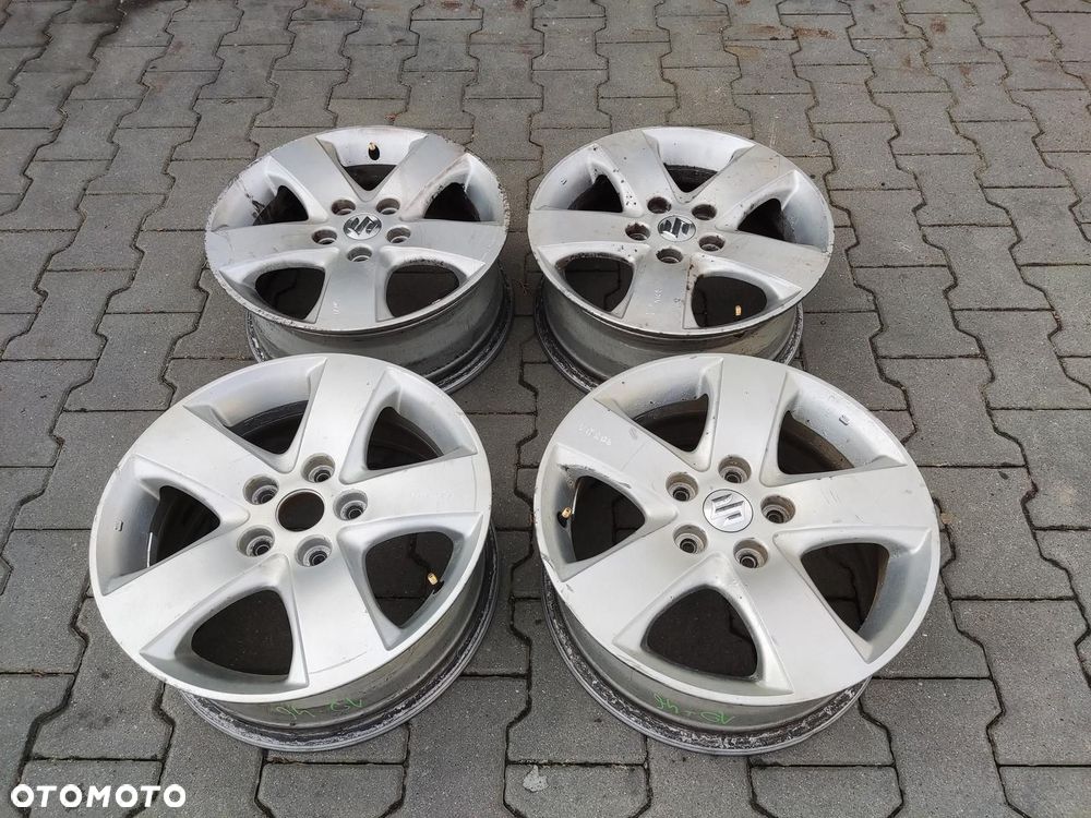 FELGI ALUMINIOWE 16 SUZUKI GRAND VITARA II 5X114,3 6,5J ET45 43210-65J10 - 5