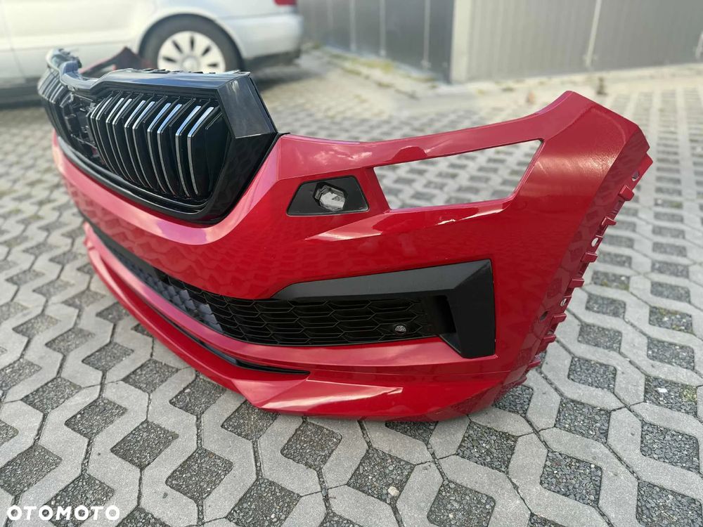 Skoda Kodiaq I Lift Sportline Zderzak Przód Przedni Kompletny 6xPDC Radar Spryskiwacze LF3P K1K1 - 12