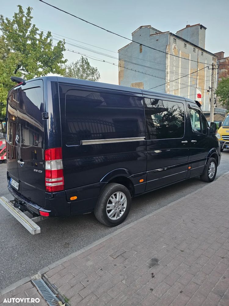 Mercedes-Benz Sprinter 319 V6 doka mixt 5 locuri full duba furgon - 6