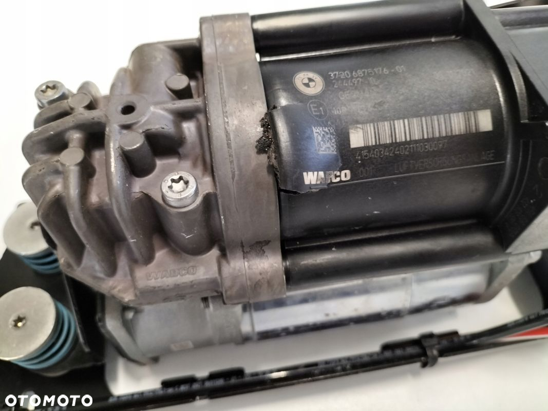 KOMPRESOR POMPA ZAWIESZENIA BMW F07 F10 F11 6875176 - 3