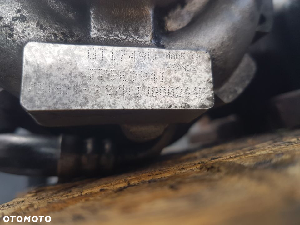BMW E46 320 2.0D TURBINA TURBOSPRĘŻARKA TURBO 77909941 - 3
