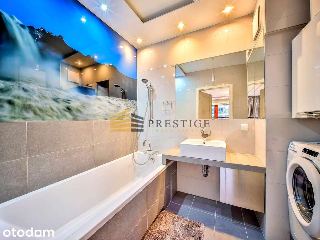 Oxygen residence Browary Warszawskie Widok na City