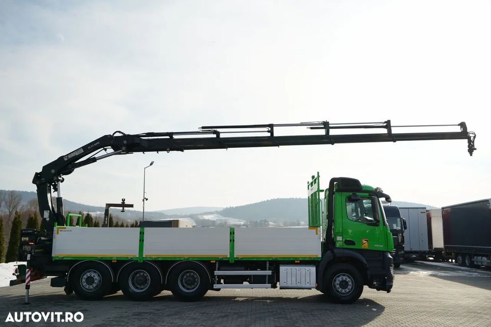 Mercedes-Benz OCS 3240 / 8x4 / LIVRARE - 7,2 M / + HIAB 211 HDS / RADIOCOMANDĂ / ROTATOARE / FURCĂ / PUNCT DE RIDICARE / EURO 6 - 5