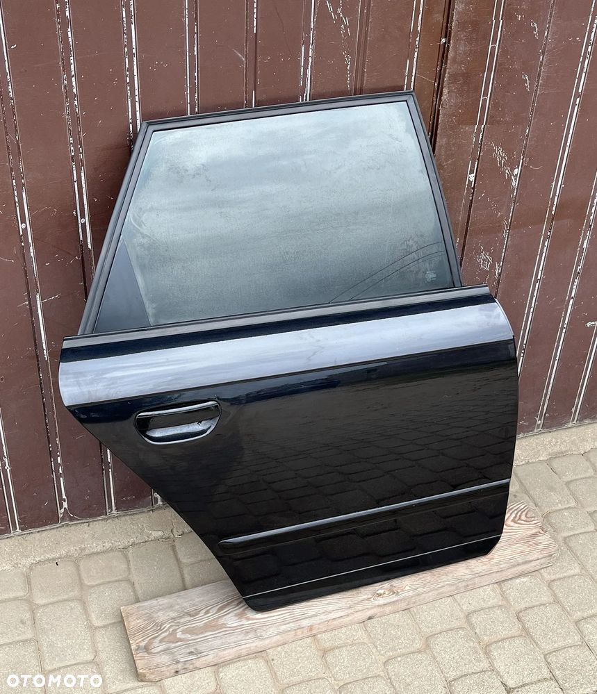DRZWI TYLNE TYŁ PRAWE LC9Z C9Z CZARNE KOMPLETNE SEAT EXEO ST KOMBI - 1