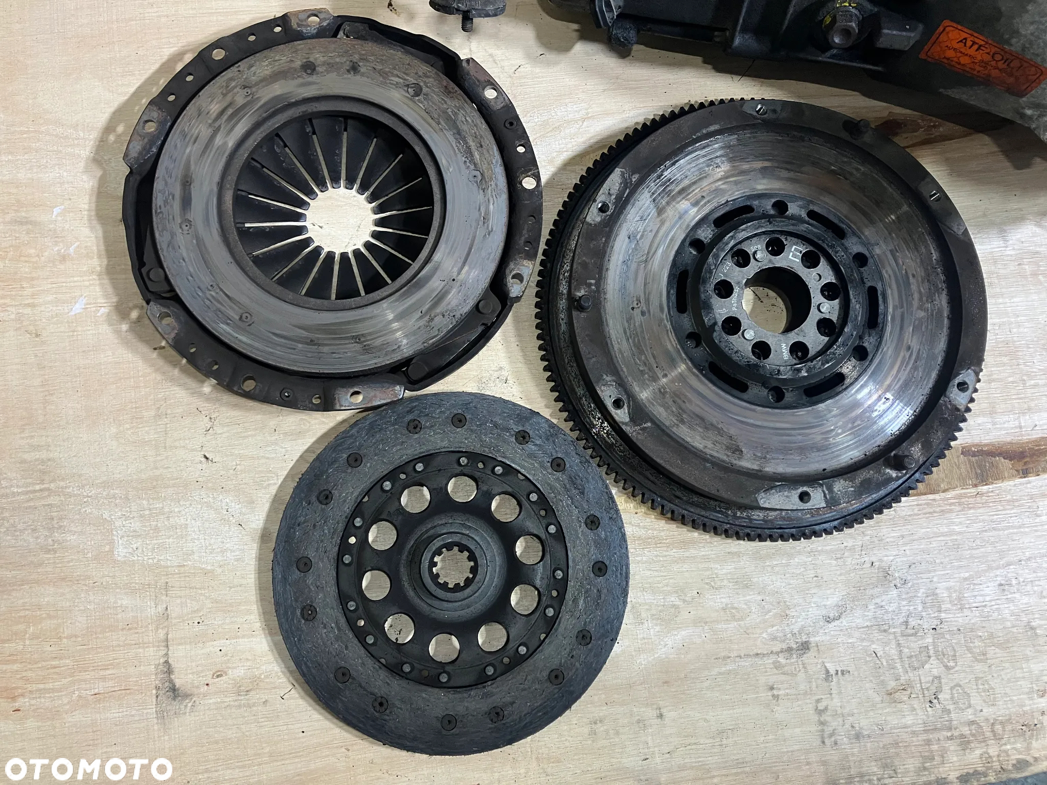 SWAP MANUAL V8 BMW M60 5 BIEGÓW E30 E36 E31 E32 E34 E38 E39 SKRZYNIA SPRZĘGŁO DWUMAS DOCISK ŁAPA WYBIERAK 1223511 1221899 1092474 1222245 - 6