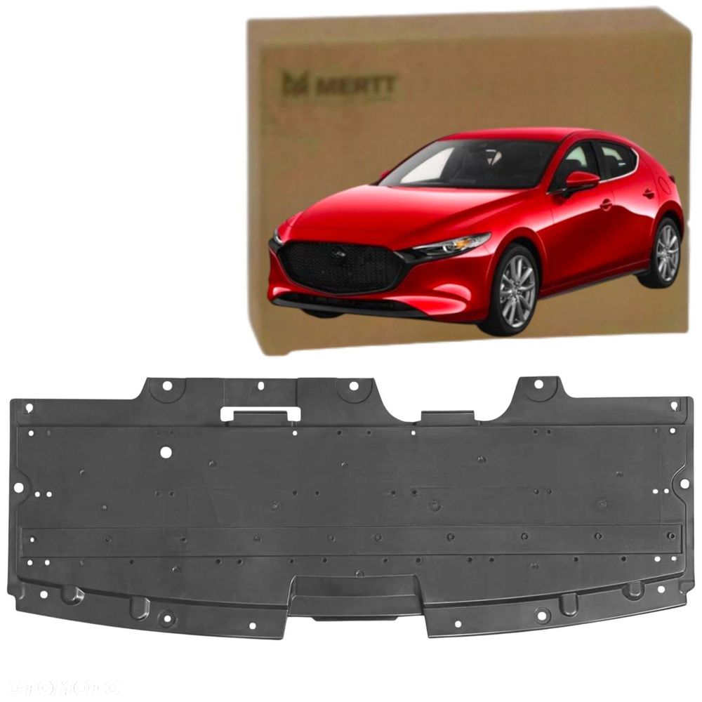 MAZDA 3 BP 2019+ osłona podwozia płyta pod silnik ZDERZAK przód BCKB5611Y - 1
