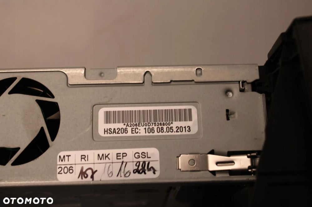 AUDI A5 8T LIFT 11R- RADIO RADIOODTWARZACZ DVD NAVI MMI3G 8R2035666B - 6