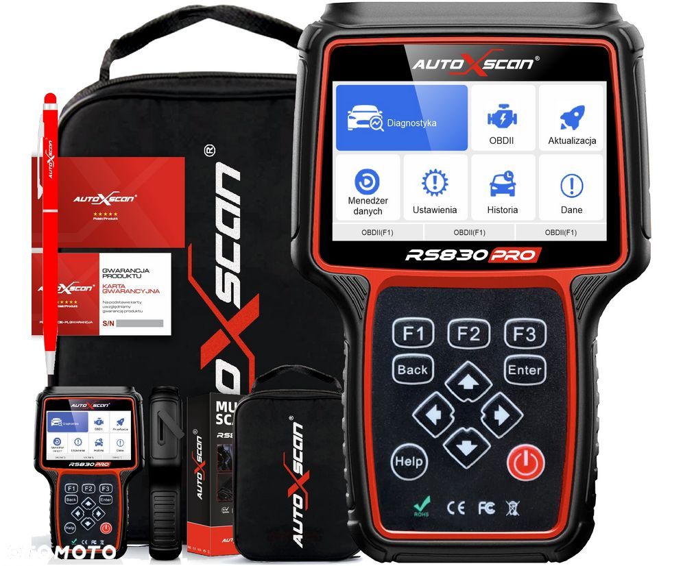 TESTER DIAGNOSTYCZNY RS830Pro WERSJA FULL 35 GRUP - 1