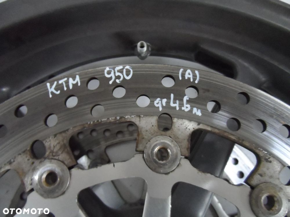 KTM DUKE 950 felga koło przód tarcza hamulcowa - 4