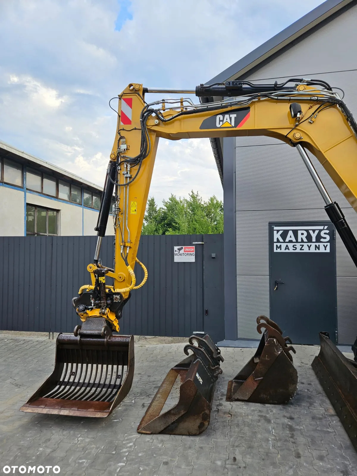 Caterpillar MINIKOPARKA CAT CATERPILLAR 308E2 CR 308 E2 307 309 2014R. ROTOTILT - 8