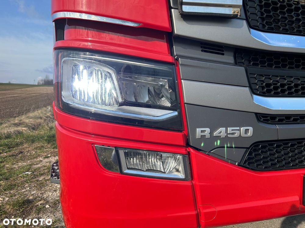 Scania R450 FULL ADR RETARDER ALUFELGI z Niemiec od jedynego właściciela ! HYDRAULIKA spod beczki spożywczej ! / do wywrotu ruchomej podłogi beczki TOP TOP TOP OKAZJA - 11