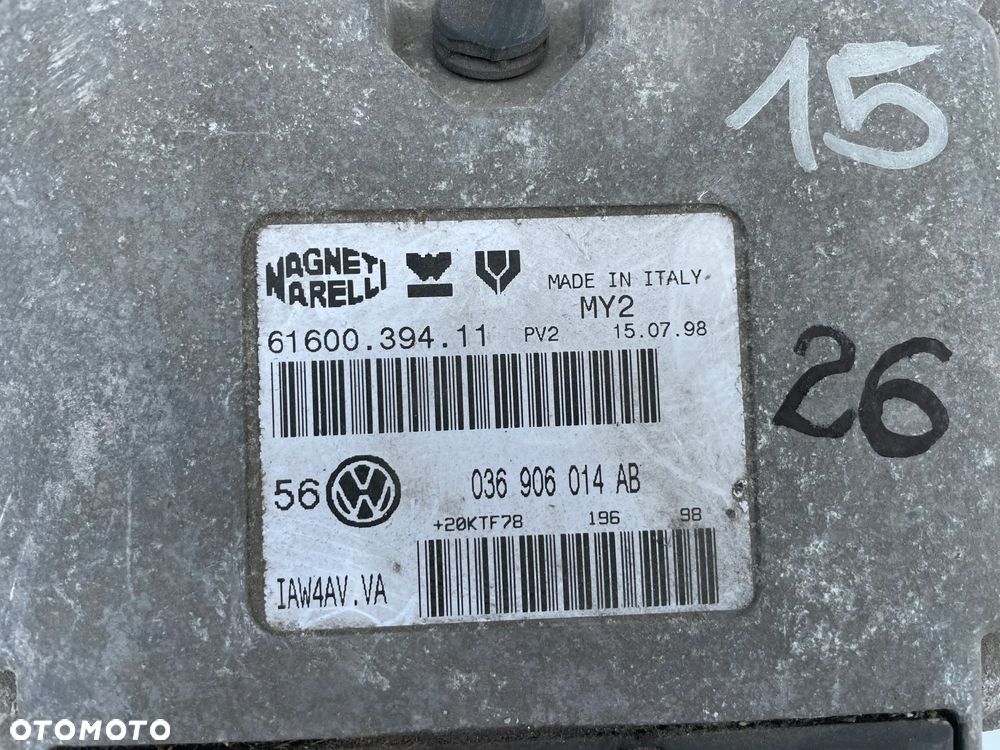 STEROWNIK SILNIKA VW GOLF IV 1.4 16V 036906014AB - 2