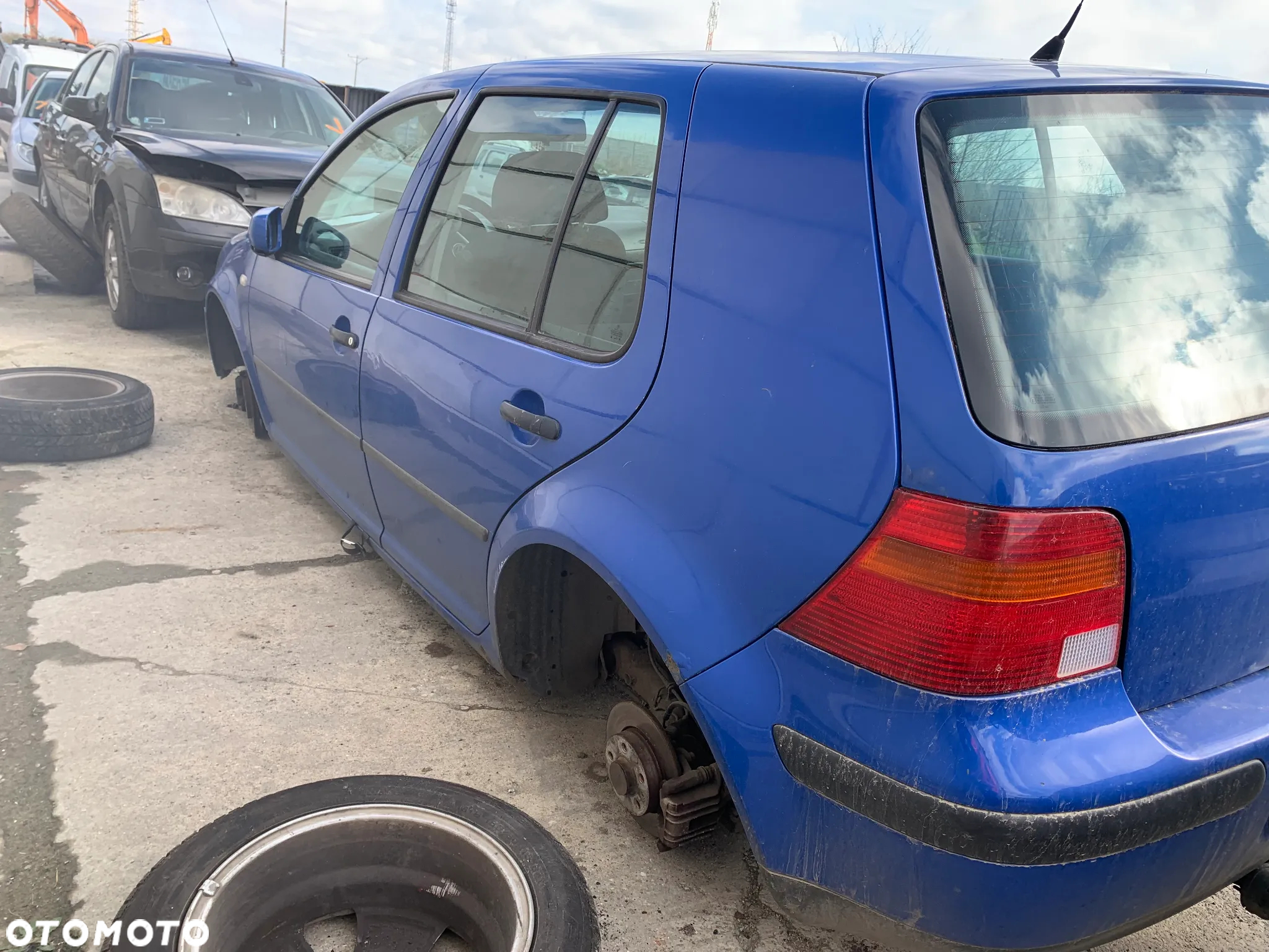 GOLF 4 *SAMOCHÓD NA CZĘŚCI* LAMPA LUSTERKO DRZWI MASKA KLAPA BELKA ZDERZAK BŁOTNIK PRAWA LEWA PRZÓD TYŁ - 4