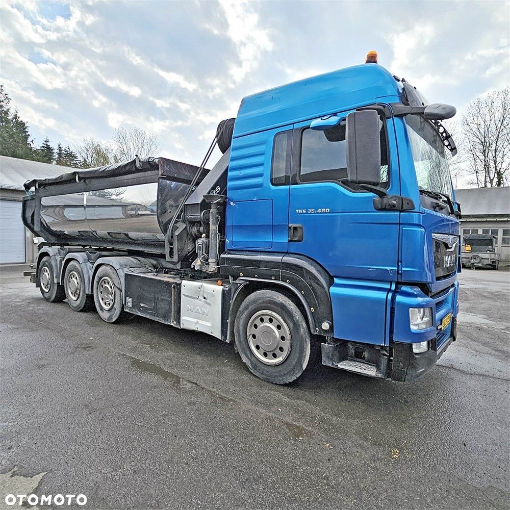MAN TGS 32.480 8x4 WYWROTKA. HDS. HMF 3220 K6 - 1