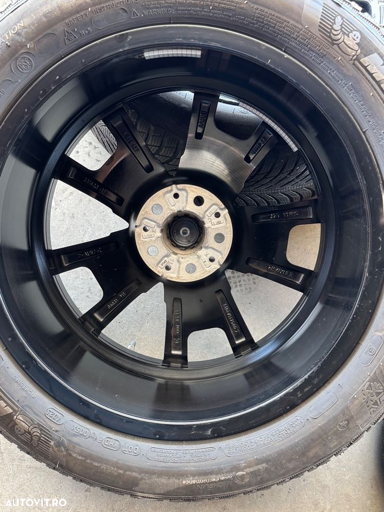Vând jante originale BMW X3-X4 G01-G02 pe 19” cu anvelope de iarnă ca noi - 6